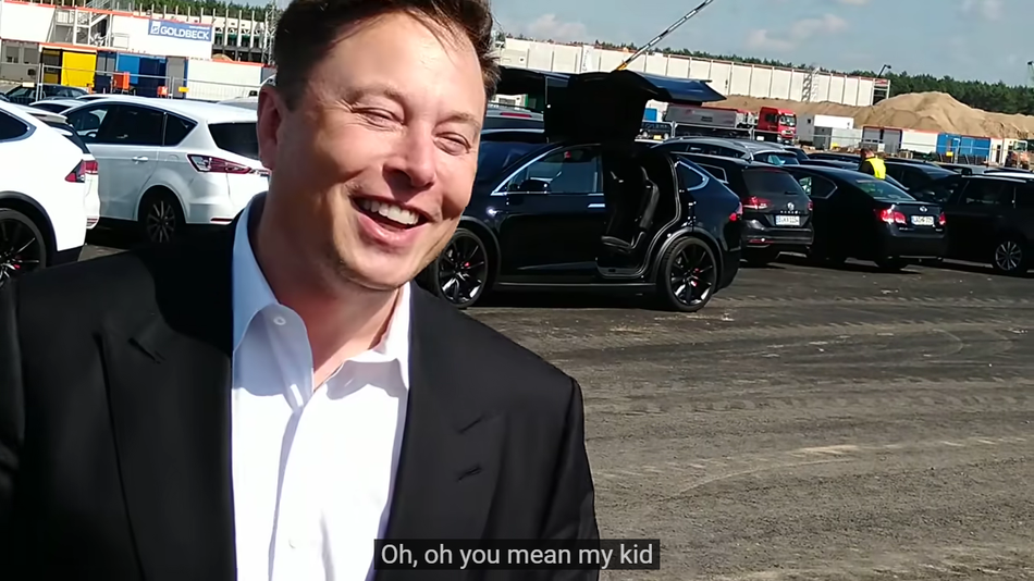 Elon Musk thinks his puny one’s corpulent name sounds take care of a password