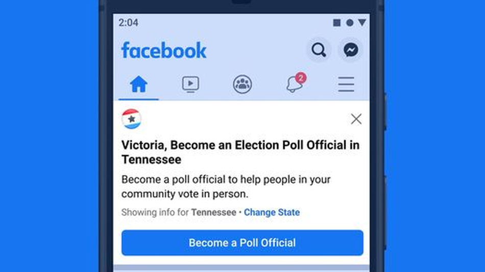Facebook tries to recruit more poll team for November election