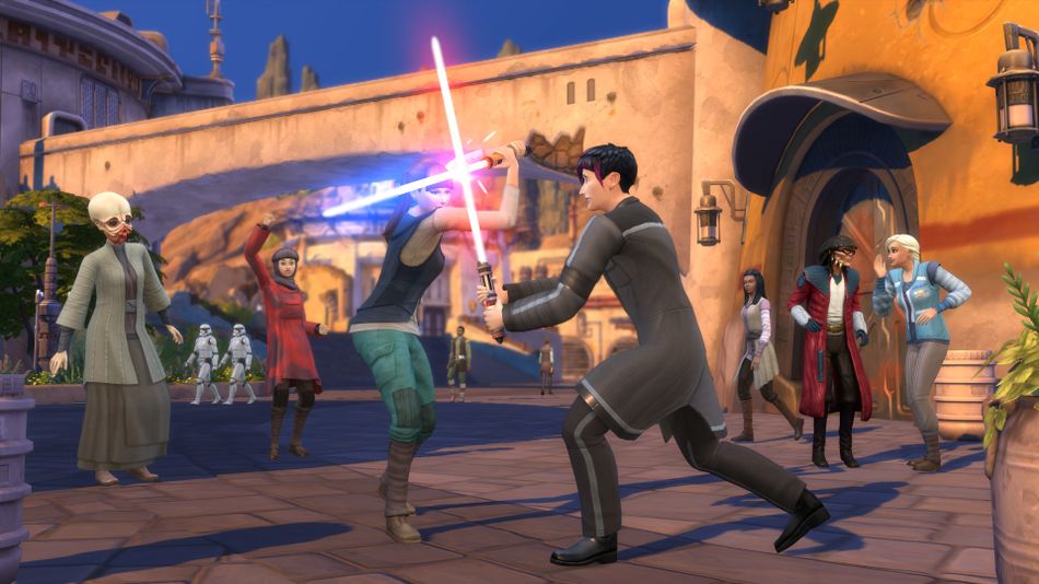 The fresh Broad title Wars pack for ‘The Sims 4’ lets avid gamers bolt to Galaxy’s Edge from dwelling