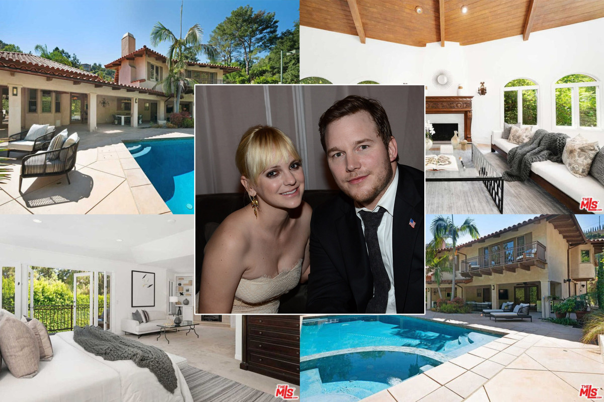 Exes Chris Pratt and Anna Faris at final sell off LA mansion | Page Six