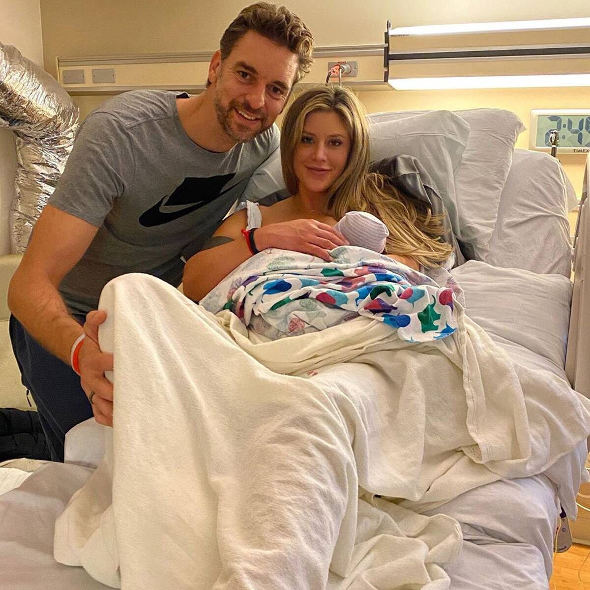 Pau Gasol Welcomes First Puny one With Accomplice Catherine McDonnell, Names His Newborn After Gianna Bryant
