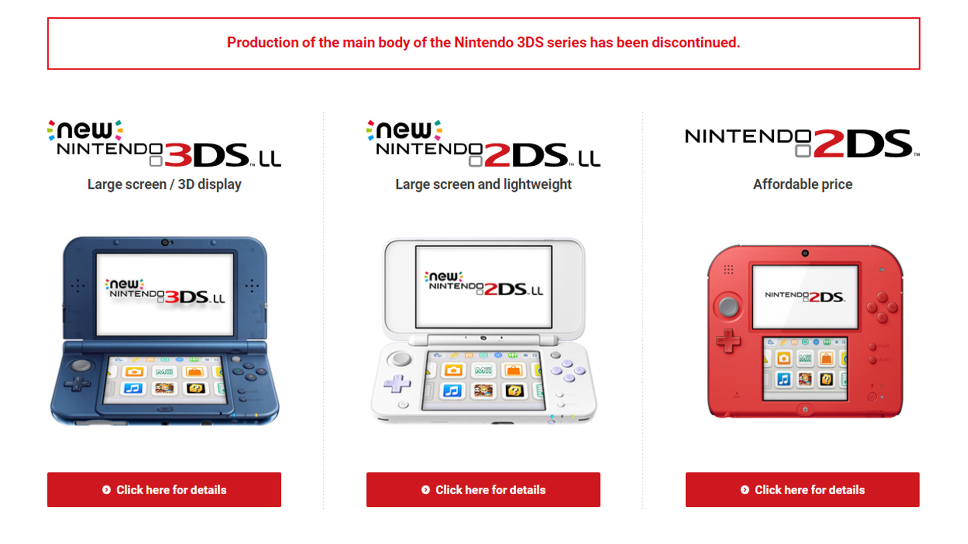 The Nintendo 3DS and 2DS are Discontinued, Prolonged Are dwelling the Swap