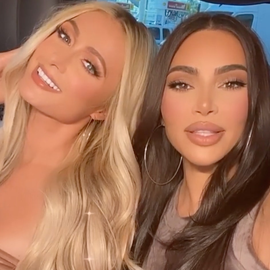 Kim Kardashian and Paris Hilton Honest Reunited in Matching Outfits for TikTok