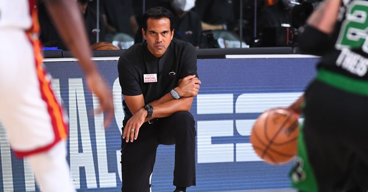 Erik Spoelstra is the Miami Heat’s most though-provoking advantage within the NBA Playoffs