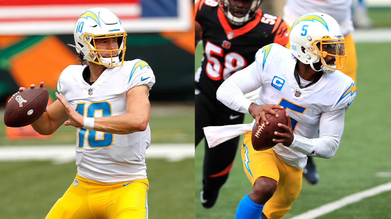 Chargers’ Justin Herbert begins at QB over injured Tyrod Taylor vs. Chiefs