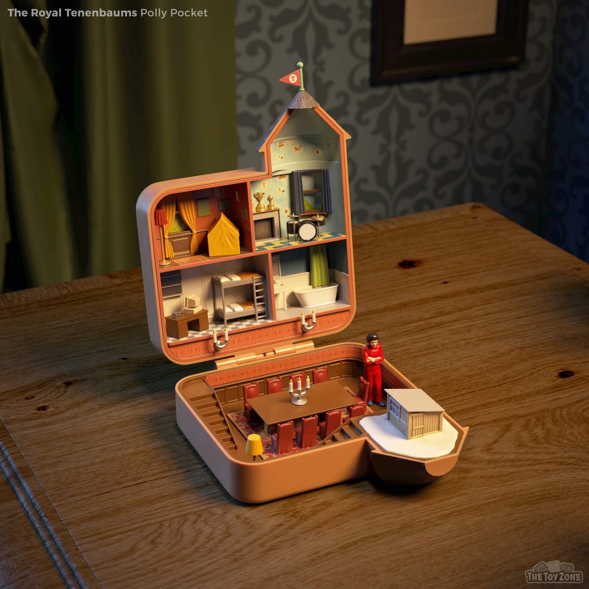 Fictional properties reimagined as Polly Pockets