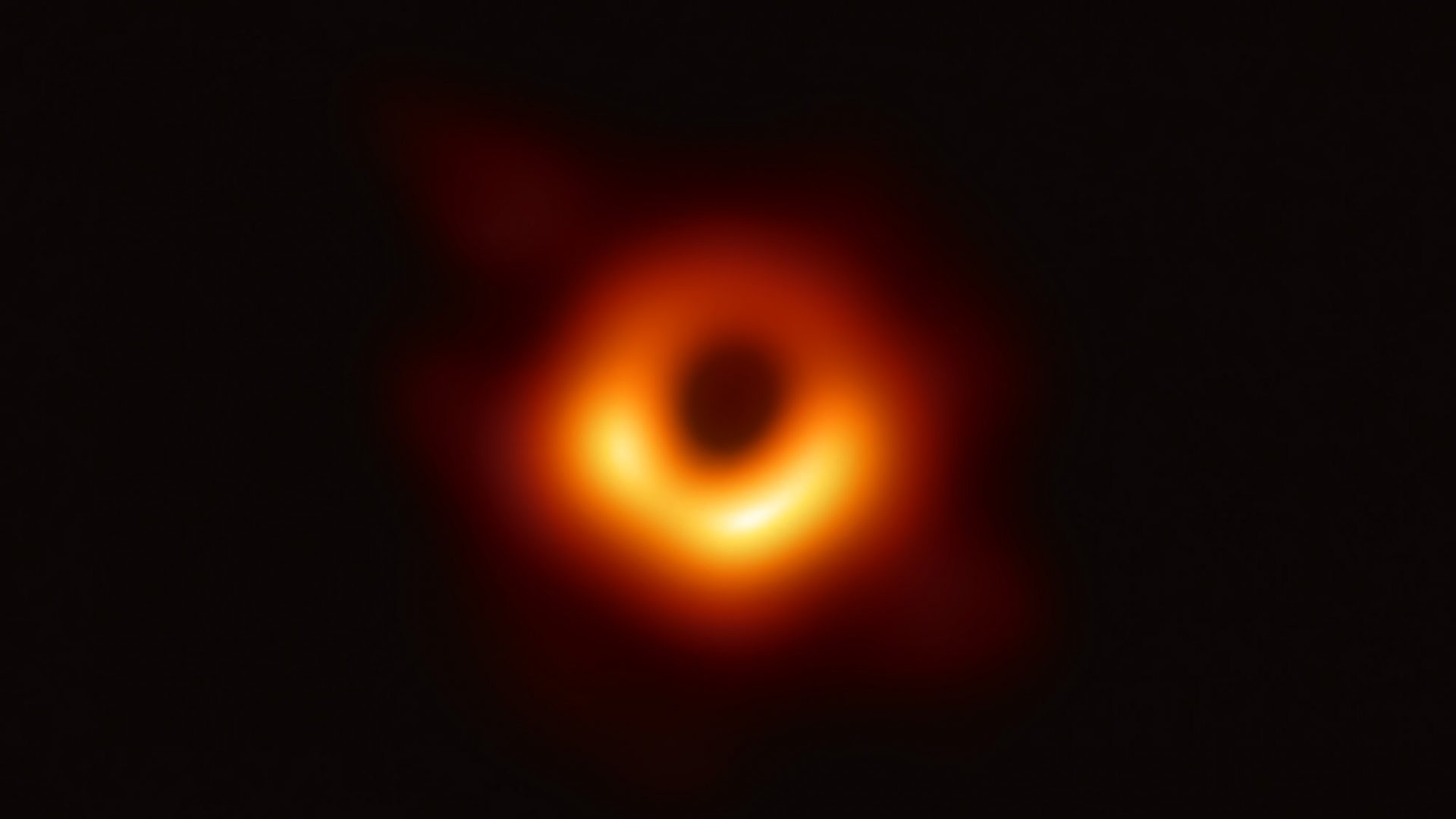 Shock! The ring round M87 galaxy’s monster black hole wobbles over time.