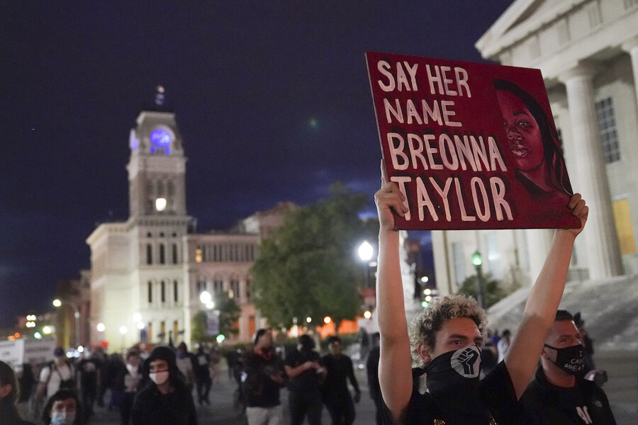 Louisville protesters: More prefer to be performed for Breonna Taylor