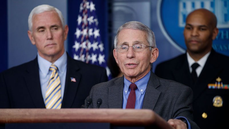 US Peaceful in First Wave of COVID-19, Fauci Says