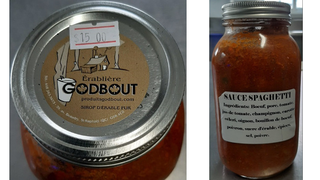 Doable botulism risk spurs secure of spaghetti sauce