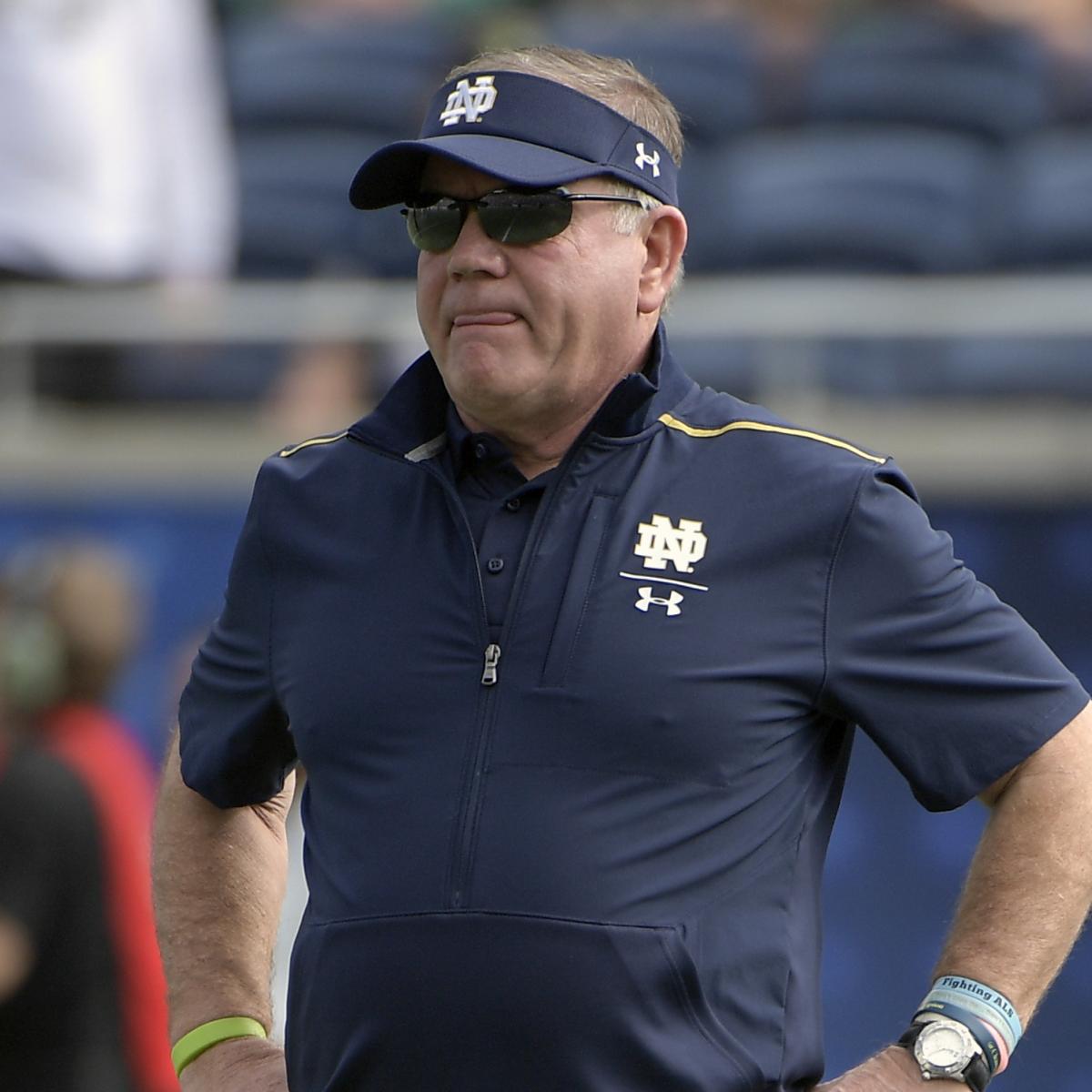 Brian Kelly Cites Pregame Meal as Quandary off for Notre Dame’s COVID-19 Outbreak