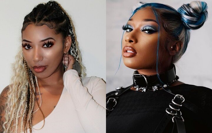 Kelsey Hits Abet at Megan Thee Stallion’s Friend Who Accuses Her of Being Paid to Take Silent
