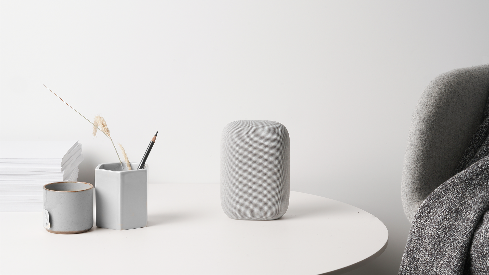 Google’s Nest Audio Is an Upgraded Google Home in a Pillow Form