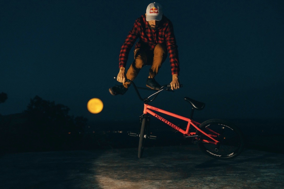Search for BMX bike tale Terry Adams dance with the Harvest Moon (video)
