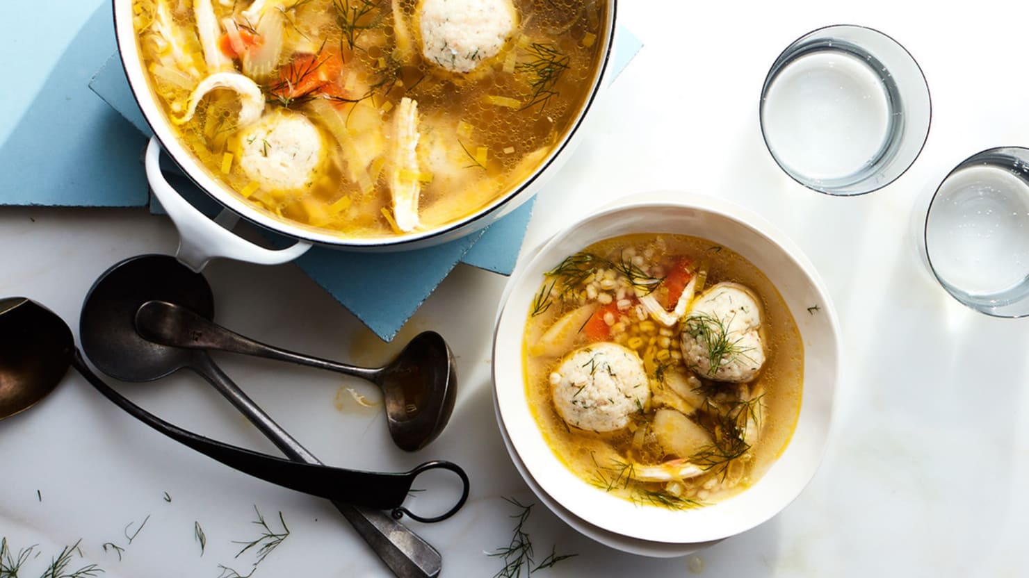 A Bowl of Gail Simmons’ Matzo Ball Soup Will Treatment What Ails You