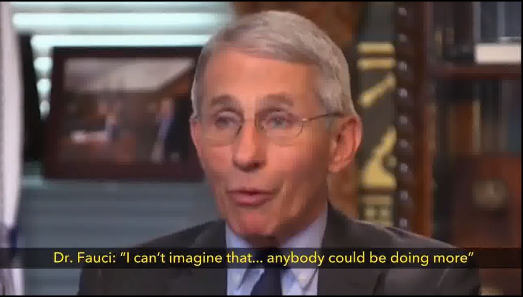 Trump Advertising and marketing and marketing campaign Ad Uses Quote Misleadingly to Suggest Fauci Endorses WH Pandemic Response