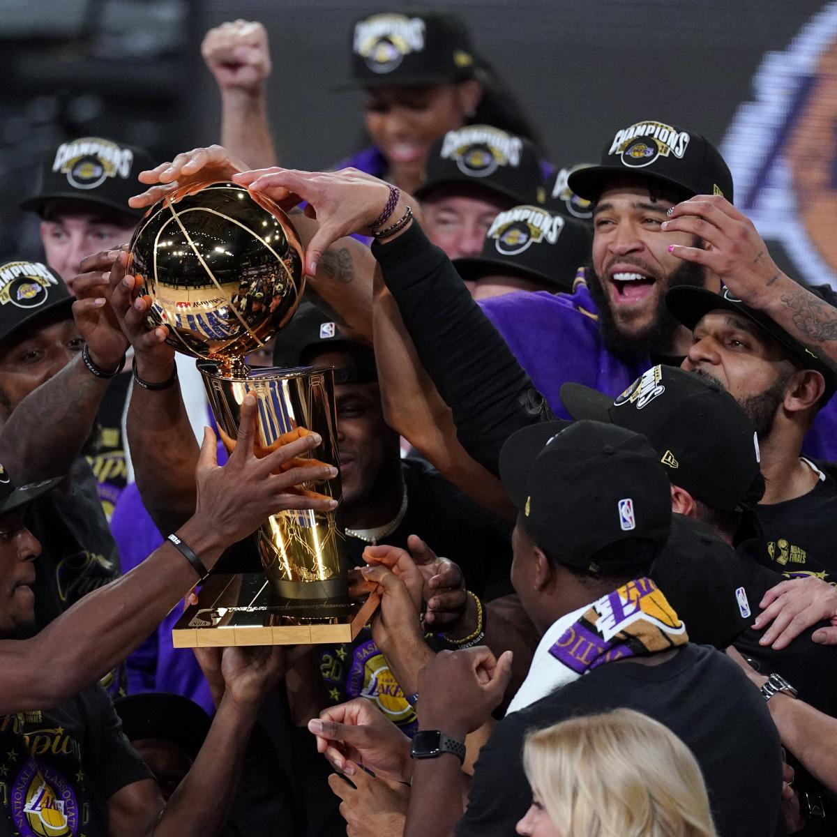 Lakers Receive 2020 NBA Finals: Acquire, Celebration Highlights and Twitter Response