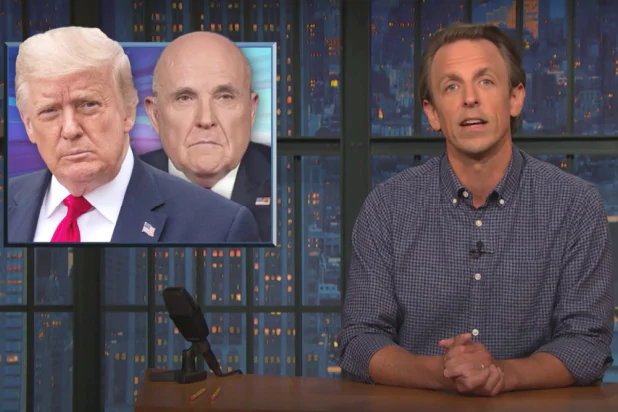 Seth Meyers Says Hunter Biden Conspiracies Are ‘Pizzagate All Over Again’ (Video)