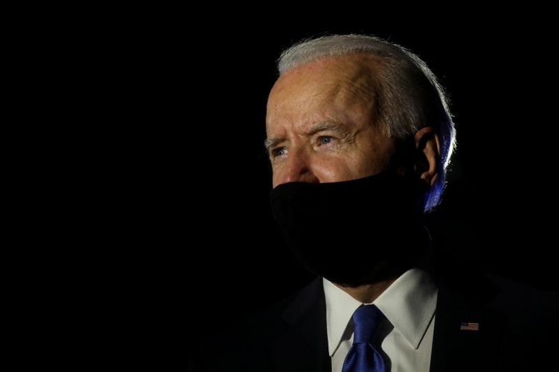 Biden says he would if elected mandate masks in interstate transportation