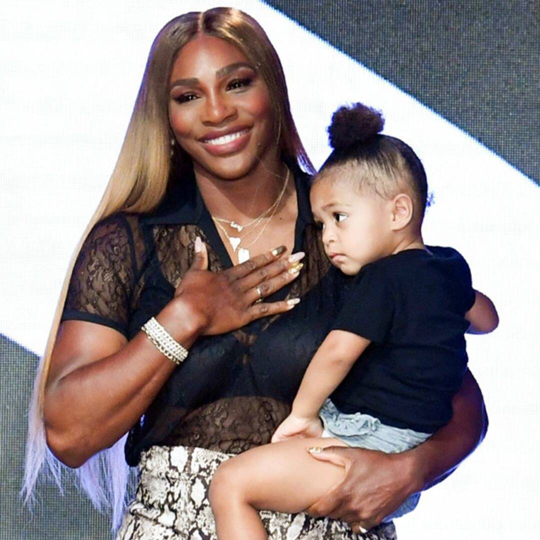 Serena Williams Indicators Daughter Olympia Up for Tennis Lessons and the Images Are Elegant