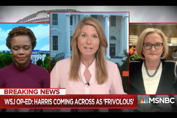 Nicolle Wallace Says Peggy Noonan’s Kamala Harris Op-Ed Precipitated Her ‘Physical Pain’ (Video)