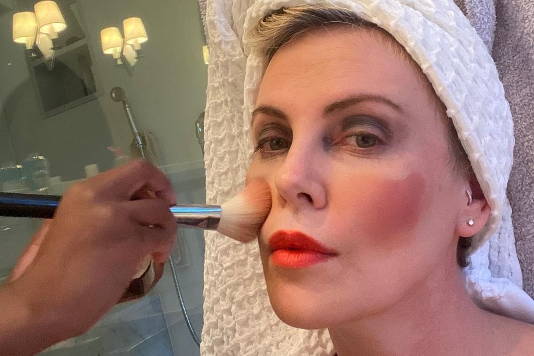 Charlize Theron Bought The Makeover Of A Lifetime From Her Daughter, And We’re Here For It