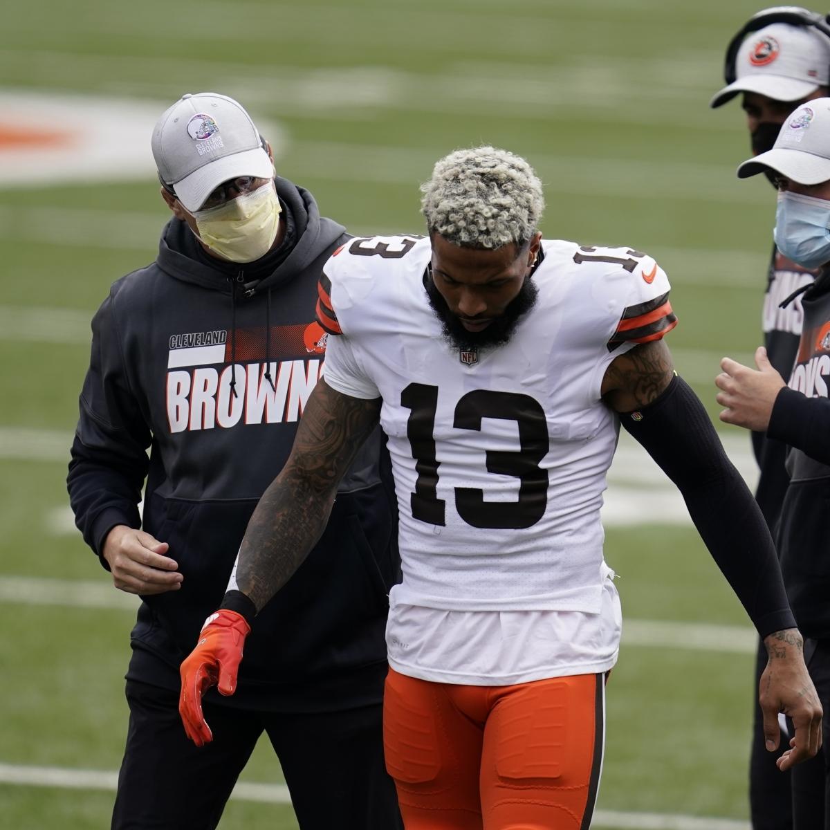 Browns’ Odell Beckham Thanks Fans for Reinforce After Suffering Torn ACL Hurt