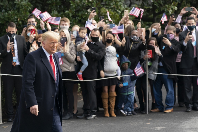 Trump criticizes Minnesota leaders over rally attendance size
