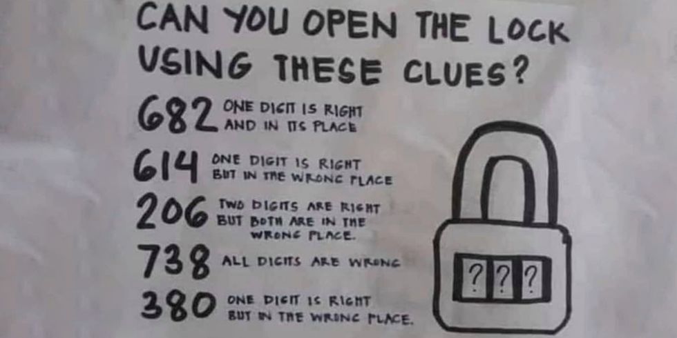 This ‘Open the Lock’ Common sense Puzzle Is Stumping the Cyber web. Can You Clear up It?