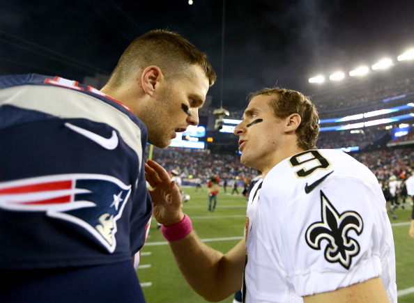 Brady vs Brees:  Glance, Live Shuffle a Uncommon Matchup of NFL QB Greats