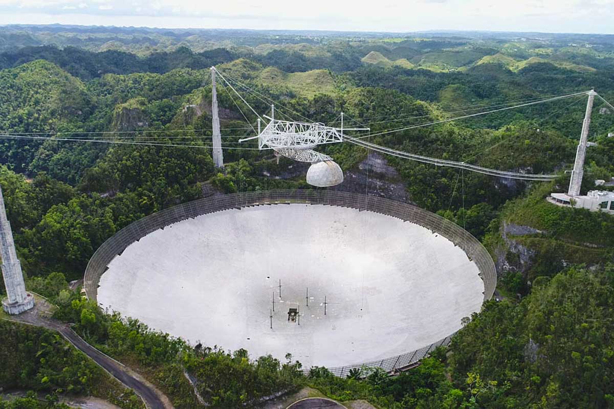 Arecibo Observatory suffers more ruin as second cable fails