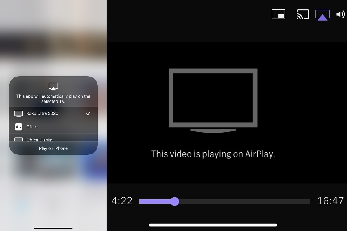 AirPlay on Roku: This adjustments all the pieces