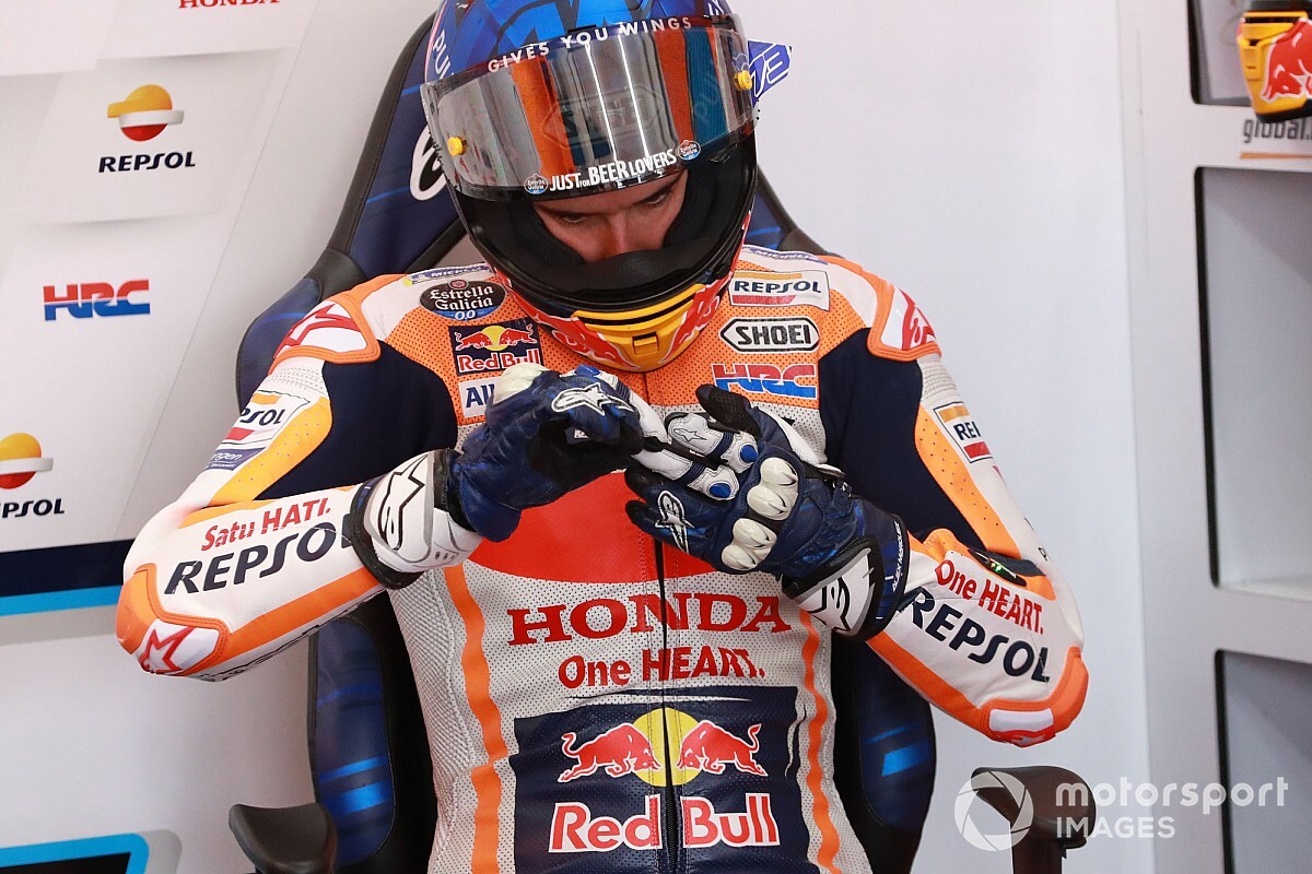 Marquez suffers hand damage in violent MotoGP qualifying atomize