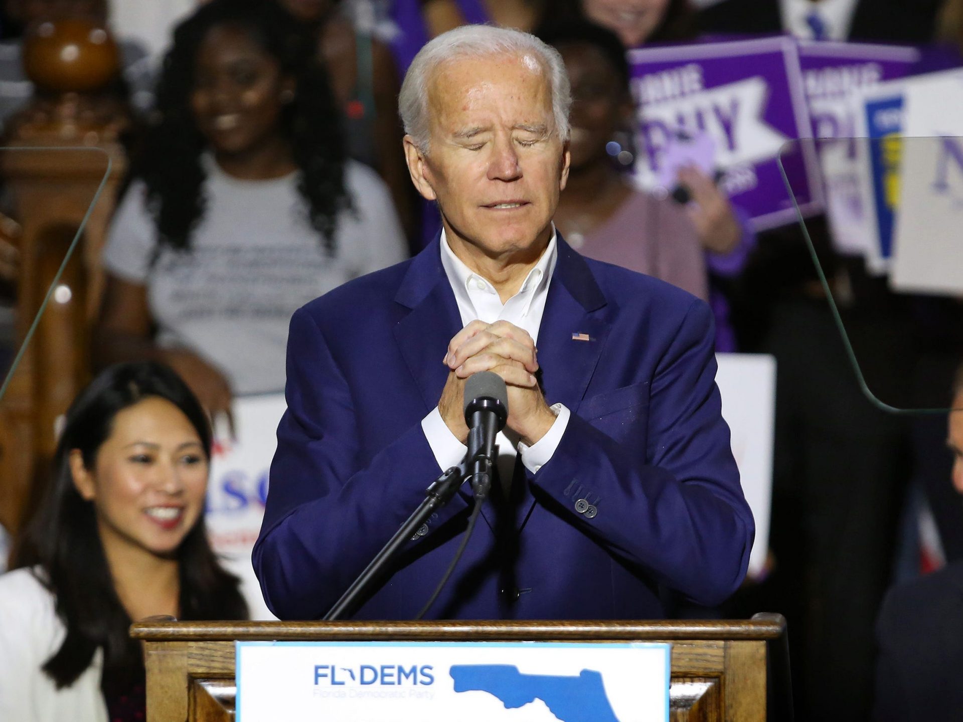 ‘You bought me emotional’: Joe Biden started tearing up after talking to a nurse about treating COVID-19 sufferers in ICU