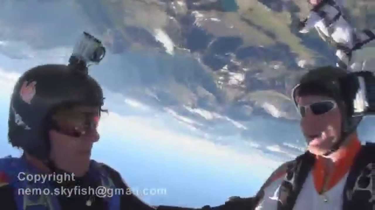 Skydiver loses altitude consciousness and nearly hits a mountain at terminal velocity