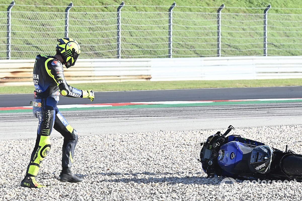 Valentino Rossi explains reason within the again of Portimao be aware rupture