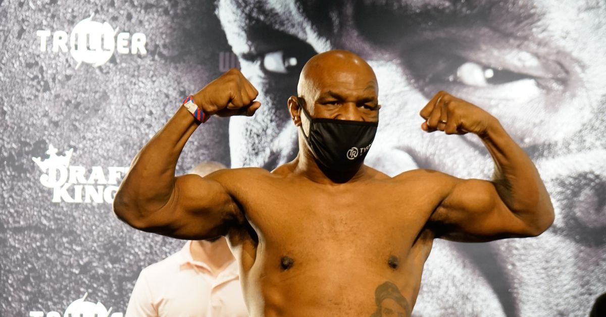 Mike Tyson vs. Roy Jones Jr. originate time, TV time table