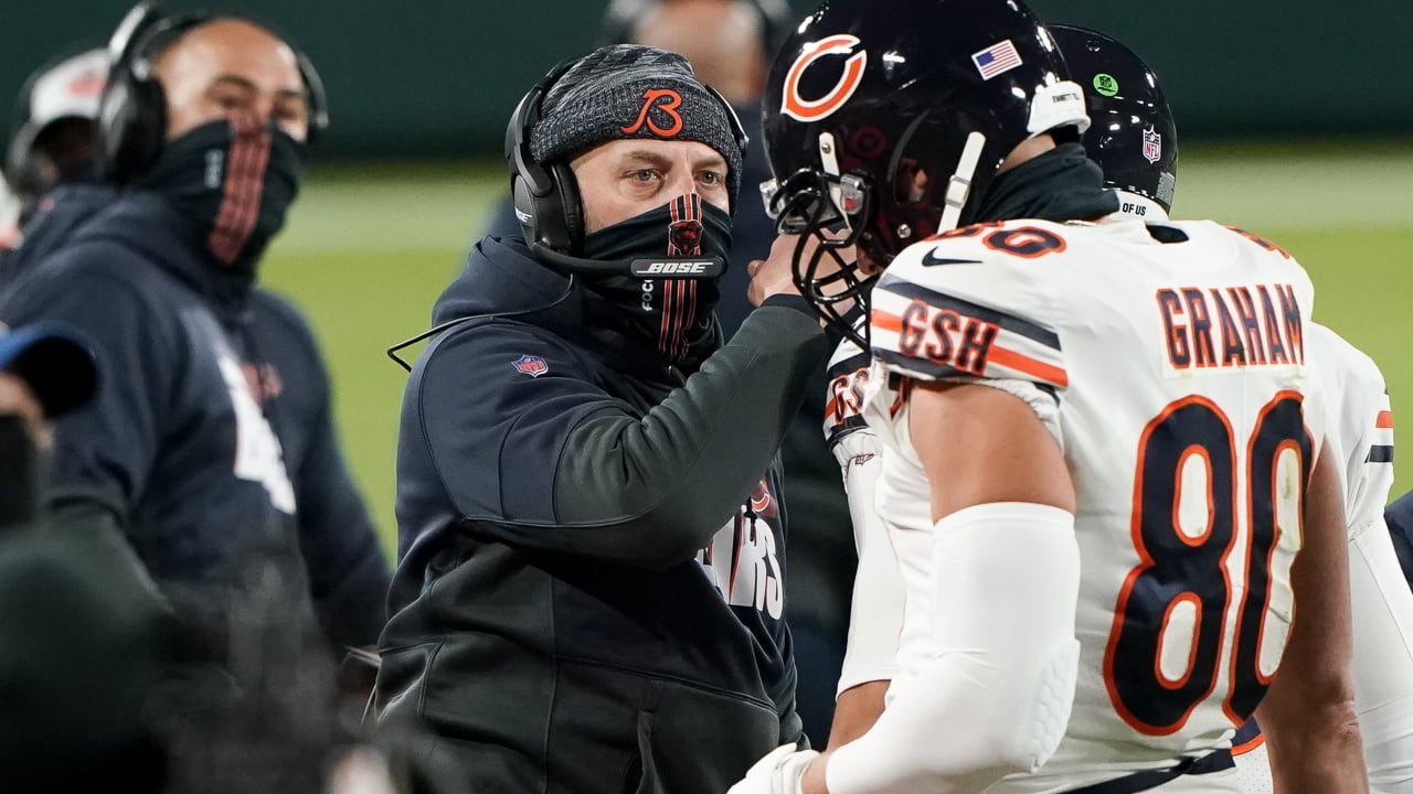 Bears coach Matt Nagy ‘no longer’ afraid about job after fifth loss in a row