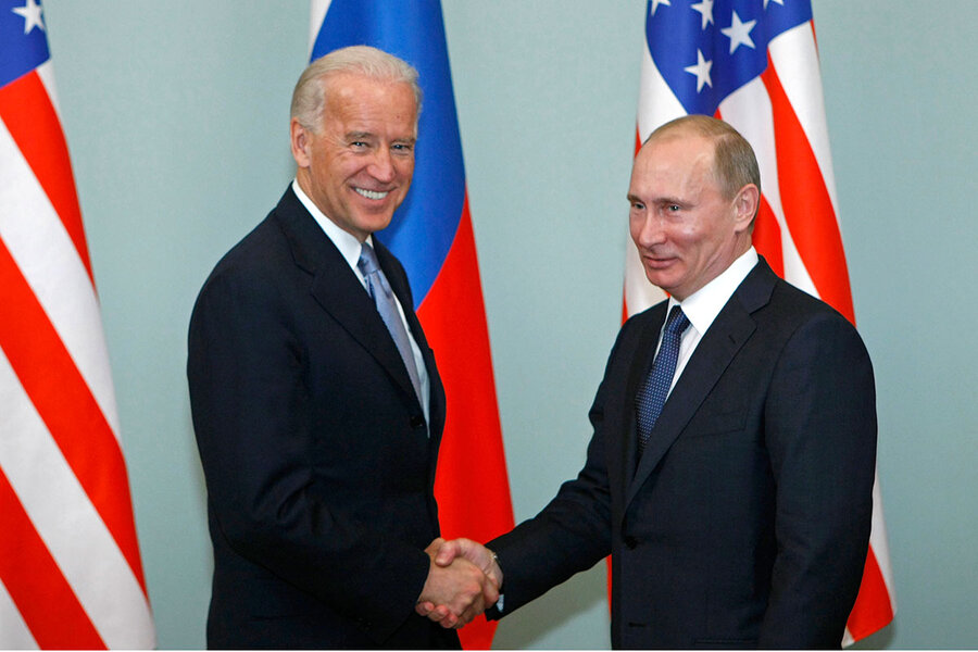 What a Biden focal point on ‘American values’ diagram for ties with Russia