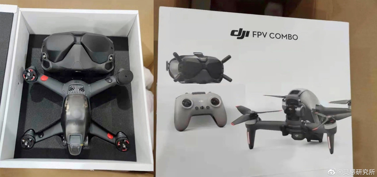 DJI’s cinematic FPV drone leaks in photos