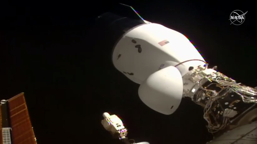 SpaceX’s 1st upgraded Dragon cargo ship docks itself at dilemma location with science, candies and new airlock