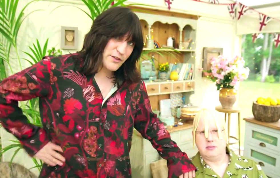 Noel Fielding Is ‘Repeatedly Getting Told Off’ on The Wide British Baking Point to