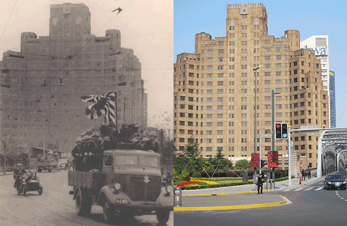 PHOTOS: Eastern Occupation of Shanghai, Then and Now