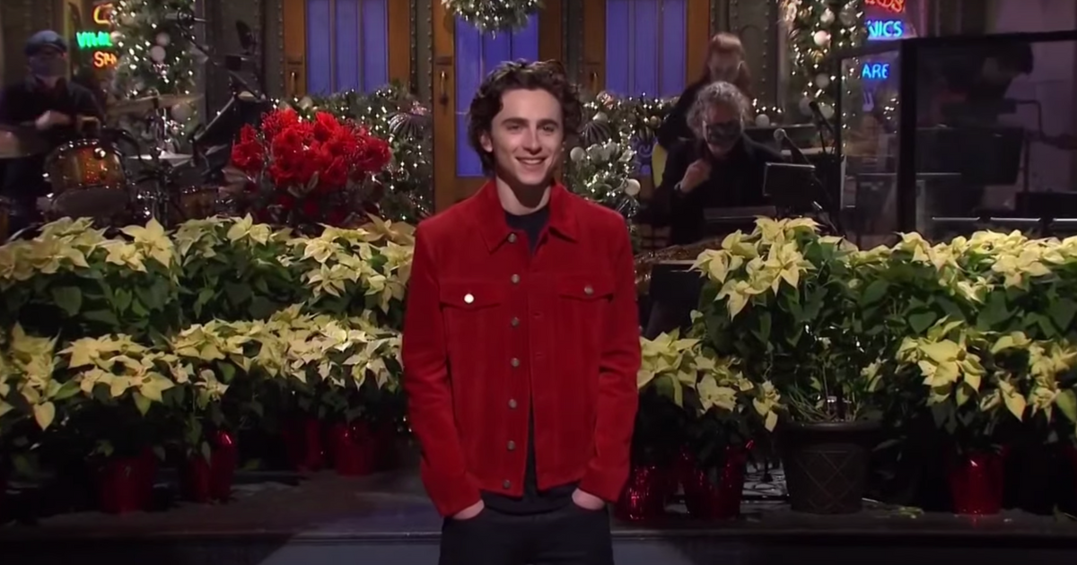Timothée Chalamet Waxes Poetic About Christmas in Unique York in SNL Monologue