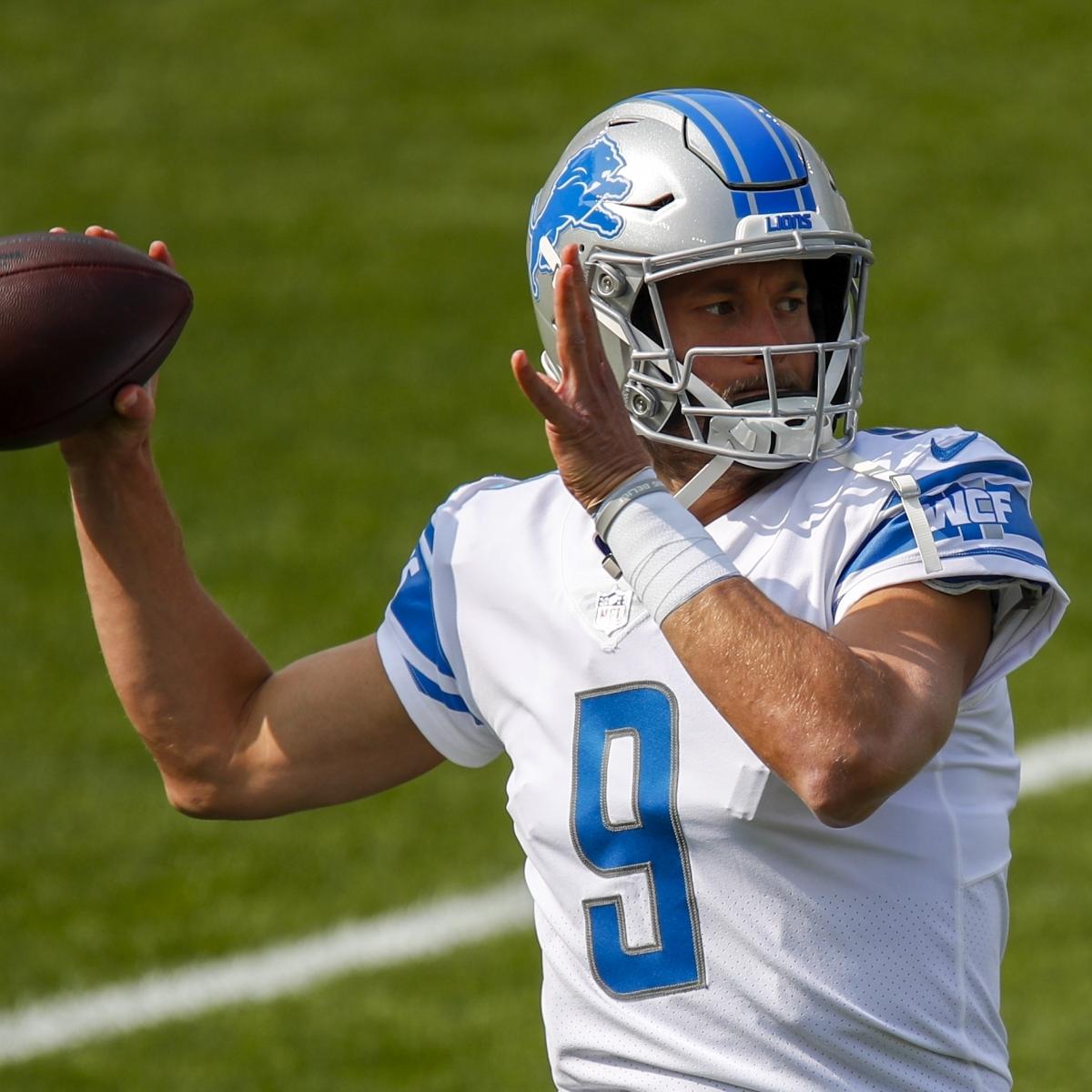 Matthew Stafford’s Spot TBD After Rib Wretchedness vs. Packers, Per Lions’ Bevell