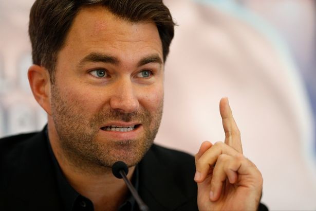 Eddie Hearn beginning to losing all world title belts to compose Anthony Joshua vs. Tyson Fury