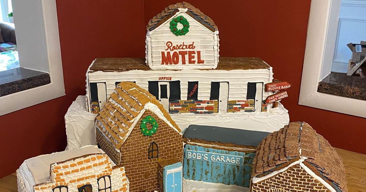 Other folks Are Making Gingerbread Homes Impressed by Schitt’s Creek, and Wow, the Talent!