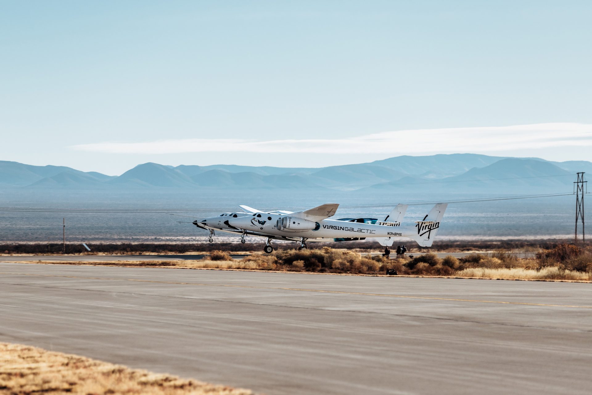Virgin Galactic’s SpaceShipTwo suffers apparent abort in 1st launch from Spaceport The US