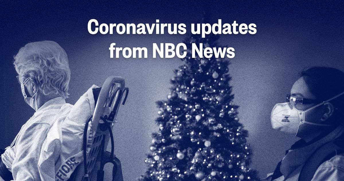 Woman, 87, exposed to virus, stops near Christmas tree