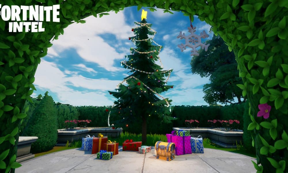 Fortnite Vacation Tree areas for Operation Snowdown challenges